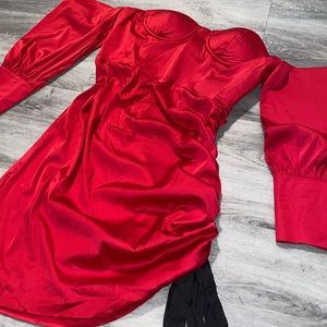 HOT PINK FASHION NOVA DRESS